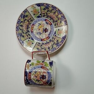 Vintage Porcelain Trina Made In Japan Set Teacup